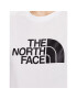 The North Face Majica Easy NF0A4T1R Bela Relaxed Fit - Pepit.si