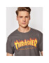 Thrasher Majica Flame Siva Regular Fit - Pepit.si