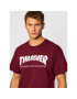 Thrasher Majica Skatemag Bordo rdeča Regular Fit - Pepit.si