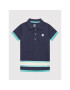 Timberland Polo majica T25T03 M Mornarsko modra Regular Fit - Pepit.si