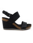 Timberland Sandali Capri Sunset Wedge TB0A1MSY0151 Črna - Pepit.si