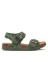 Timberland Sandali Castle Island 2 Strap TB0A2APS9111 Zelena - Pepit.si