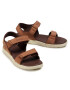 Timberland Sandali Nubble Sandal Lthr 2 Str TB0A1RAHA20 Rjava - Pepit.si