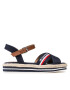 Tom Tailor Espadrile 3274001 Mornarsko modra - Pepit.si