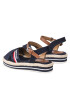 Tom Tailor Espadrile 3274001 Mornarsko modra - Pepit.si