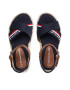 Tom Tailor Espadrile 3274001 Mornarsko modra - Pepit.si