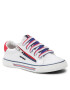 Tom Tailor Tenis superge 3270601 Bela - Pepit.si