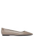 Tommy Hilfiger Balerinke Essential Pointed Ballerina FW0FW07863 Siva - Pepit.si