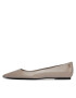 Tommy Hilfiger Balerinke Essential Pointed Ballerina FW0FW07863 Siva - Pepit.si