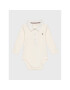 Tommy Hilfiger Bodi Baby KN0KN01575 Écru Regular Fit - Pepit.si