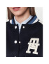 Tommy Hilfiger Bomber jakna Varsity WW0WW38112 Mornarsko modra Regular Fit - Pepit.si