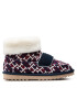 Tommy Hilfiger Copati Boot Slipper Monogram FW0FW06717 Mornarsko modra - Pepit.si