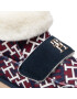 Tommy Hilfiger Copati Boot Slipper Monogram FW0FW06717 Mornarsko modra - Pepit.si