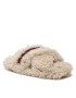 Tommy Hilfiger Copati Sherpa Fur Home Slippers Strap FW0FW06576 Bež - Pepit.si