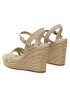 Tommy Hilfiger Espadrile Essential Basic Wedge Sandal FW0FW07220 Bež - Pepit.si