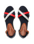 Tommy Hilfiger Espadrile Rope Wedge Sandal T3A2-31055-1167X051 M Mornarsko modra - Pepit.si