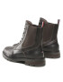 Tommy Hilfiger Gležnjarji Chelsea Hilfiger Lth Lace Up Chel Boot FM0FM04204 Rjava - Pepit.si