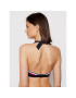 Tommy Hilfiger Gornji del bikini Triangle Fixed UW0UW02696 Mornarsko modra - Pepit.si