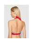 Tommy Hilfiger Gornji del bikini Triangle Fixed UW0UW02696 Rdeča - Pepit.si