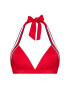 Tommy Hilfiger Gornji del bikini Triangle Fixed UW0UW02696 Rdeča - Pepit.si