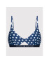 Tommy Hilfiger Gornji del bikini UW0UW03356 Mornarsko modra - Pepit.si