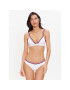 Tommy Hilfiger Gornji del bikini UW0UW04101 Bela - Pepit.si