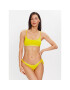 Tommy Hilfiger Gornji del bikini UW0UW04533 Rumena - Pepit.si