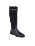 Tommy Hilfiger Jahalni škornji Casual Essential Belt Longboot FW0FW07480 Modra - Pepit.si