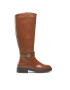 Tommy Hilfiger Jahalni škornji Leather Belt Longboot FW0FW06758 Rjava - Pepit.si