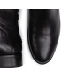 Tommy Hilfiger Jahalni škornji Th Hardware Leather Longboot FW0FW04283 Črna - Pepit.si