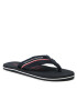 Tommy Hilfiger Japonke Corporate Hilfiger Beach Sandal FM0FM04471 Mornarsko modra - Pepit.si