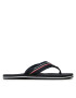 Tommy Hilfiger Japonke Corporate Hilfiger Beach Sandal FM0FM04471 Mornarsko modra - Pepit.si