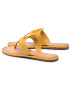 Tommy Hilfiger Japonke Essential Hardware Flat Sandal FW0FW05592 Rumena - Pepit.si