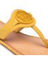 Tommy Hilfiger Japonke Essential Hardware Flat Sandal FW0FW05592 Rumena - Pepit.si