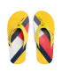 Tommy Hilfiger Japonke Flag Print Flip Flop T3B8-32267-0058 S Rumena - Pepit.si