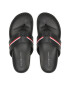 Tommy Hilfiger Japonke Leather Toe Post Sandal FM0FM04460 Črna - Pepit.si