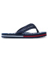 Tommy Hilfiger Japonke Logo Print Flip Flop T3B0-30982-0058 M Mornarsko modra - Pepit.si