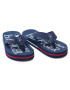 Tommy Hilfiger Japonke Logo Print Flip Flop T3B0-30982-0058 M Mornarsko modra - Pepit.si