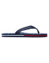 Tommy Hilfiger Japonke Logo print Flip Flop T3B0-30982-0058 S Mornarsko modra - Pepit.si