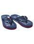 Tommy Hilfiger Japonke Logo print Flip Flop T3B0-30982-0058 S Mornarsko modra - Pepit.si