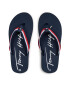 Tommy Hilfiger Japonke Logo Print Flip Flop T3B8-32265-0058 S Mornarsko modra - Pepit.si