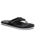 Tommy Hilfiger Japonke Massage Footbed Th Beach Sandal FM0FM02695 Črna - Pepit.si