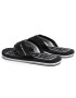 Tommy Hilfiger Japonke Massage Footbed Th Beach Sandal FM0FM02695 Črna - Pepit.si