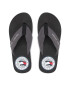 Tommy Hilfiger Japonke Recycled Chambray Beach Sandal FM0FM03983 Siva - Pepit.si