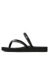 Tommy Hilfiger Japonke Th Monogram Strap Sandal FW0FW07146 Črna - Pepit.si