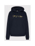 Tommy Hilfiger Jopa Gold Script WW0WW29888 Mornarsko modra Relaxed Fit - Pepit.si