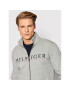 Tommy Hilfiger Jopa Logo Zip Through MW0MW22147 Siva Regular Fit - Pepit.si