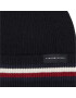 Tommy Hilfiger Kapa Corporate Beanie AM0AM11484 Črna - Pepit.si