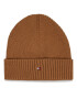 Tommy Hilfiger Kapa Essential Flag Beanie AM0AM10337 Rjava - Pepit.si