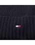 Tommy Hilfiger Kapa Pima Cotton Beanie AM0AM06573 Črna - Pepit.si